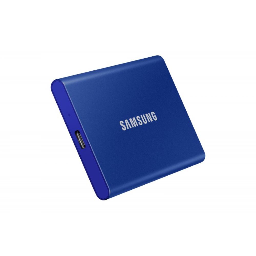 Samsung - Portable SSD T7 2 TB USB Tipo C 3.2 Gen 2 (3.1 Gen 2) Azul