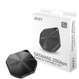 MSI - DATAMAG 20GBPS 1TB unidad externa de estado sólido USB Tipo C USB 3.2 Gen 2x2 Negro
