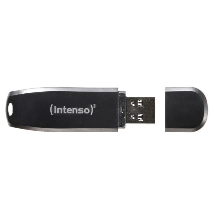 Intenso - Speed Line unidad flash USB 128 GB USB tipo A 3.2 Gen 1 (3.1 Gen 1) Negro