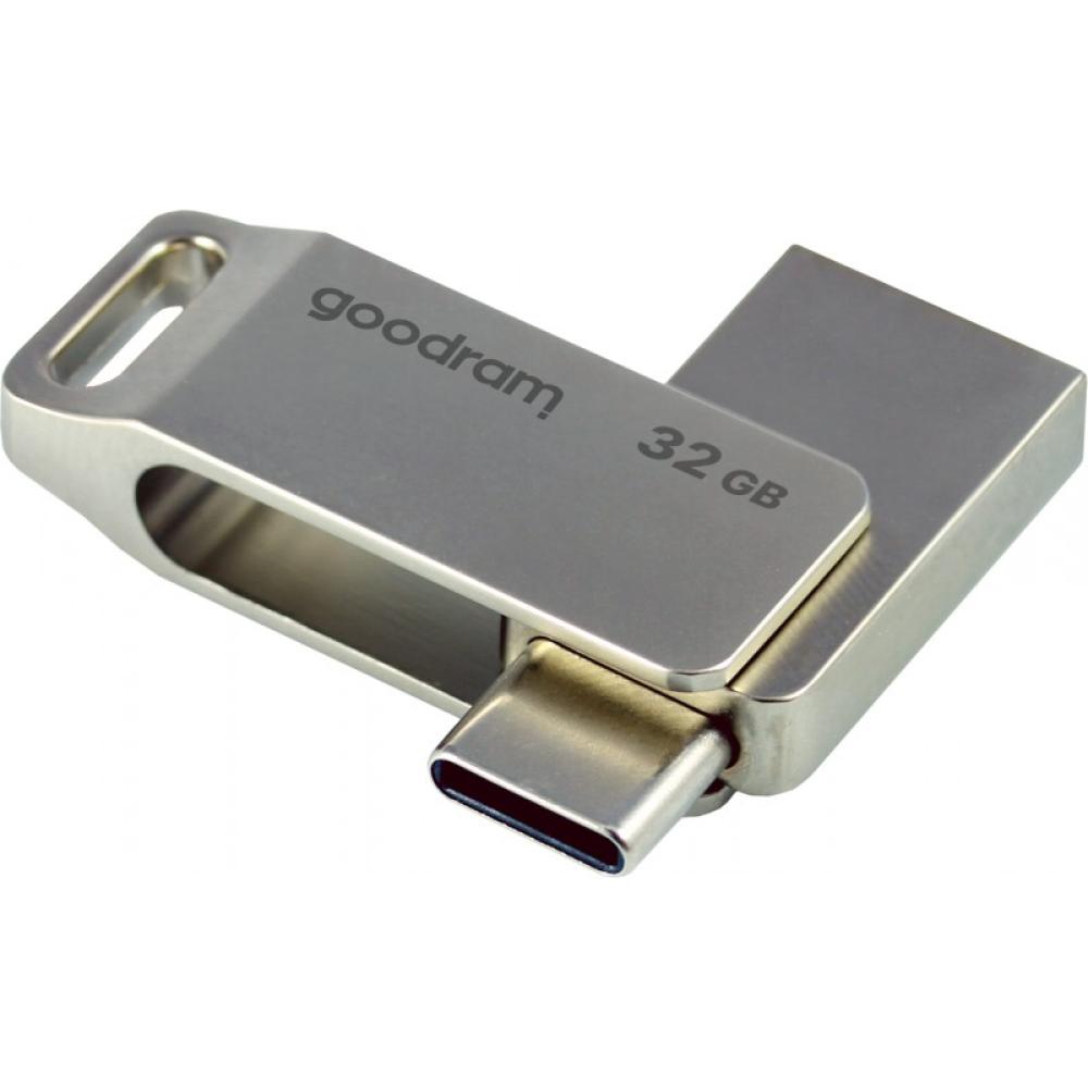 Goodram - ODA3 unidad flash USB 32 GB USB Type-A / USB Type-C 3.2 Gen 1 (3.1 Gen 1) Plata