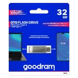 Goodram - ODA3 unidad flash USB 32 GB USB Type-A / USB Type-C 3.2 Gen 1 (3.1 Gen 1) Plata