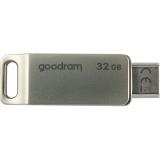 Goodram - ODA3 unidad flash USB 32 GB USB Type-A / USB Type-C 3.2 Gen 1 (3.1 Gen 1) Plata