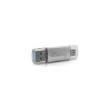 MediaRange - MR941-1 unidad flash USB 1 TB USB Type-A / USB Type-C 3.2 Gen 1 (3.1 Gen 1) Plata