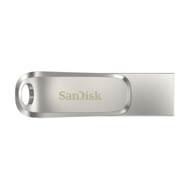 SanDisk - Ultra Dual Drive Luxe unidad flash USB 512 GB USB Type-A / USB Type-C 3.2 Gen 1 (3.1 Gen 1) Acero inoxidable