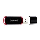 Intenso - 64GB USB2.0 unidad flash USB USB tipo A 2.0 Negro, Rojo