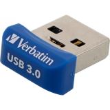 Verbatim - Store ''n'' Stay NANO - Unidad USB 3.0 de 64 GB - Azul