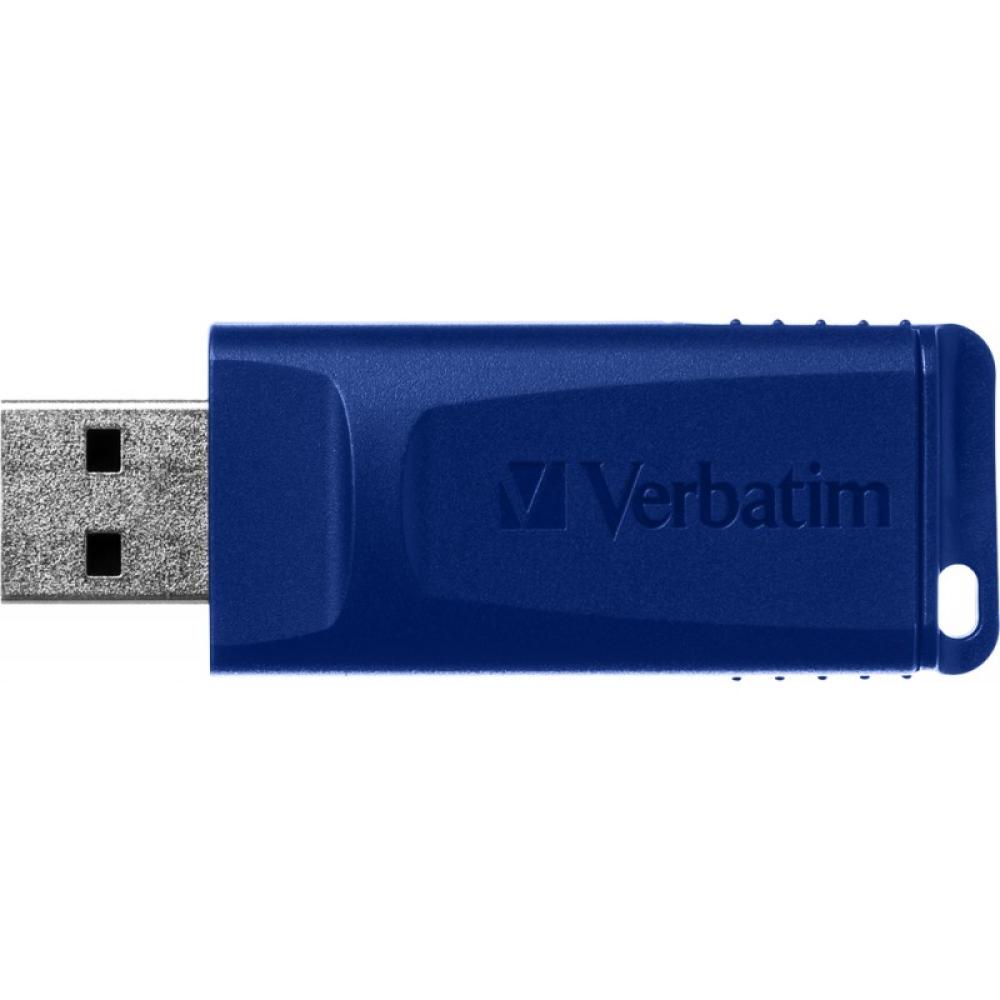 Verbatim - Slider - Unidad USB - 2x32 GB, Azul/Rojo