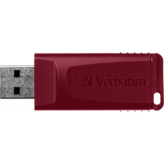 Verbatim - Slider - Unidad USB - 2x32 GB, Azul/Rojo
