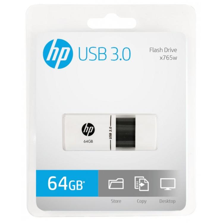 HP - x765w unidad flash USB 64 GB USB tipo A 3.2 Gen 1 (3.1 Gen 1) Negro, Blanco