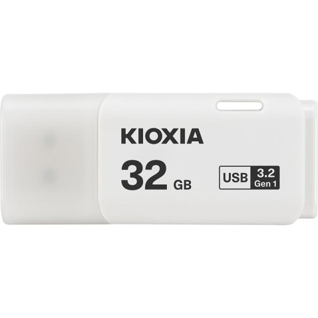 Kioxia - TransMemory U301 unidad flash USB 32 GB USB tipo A 3.2 Gen 1 (3.1 Gen 1) Blanco
