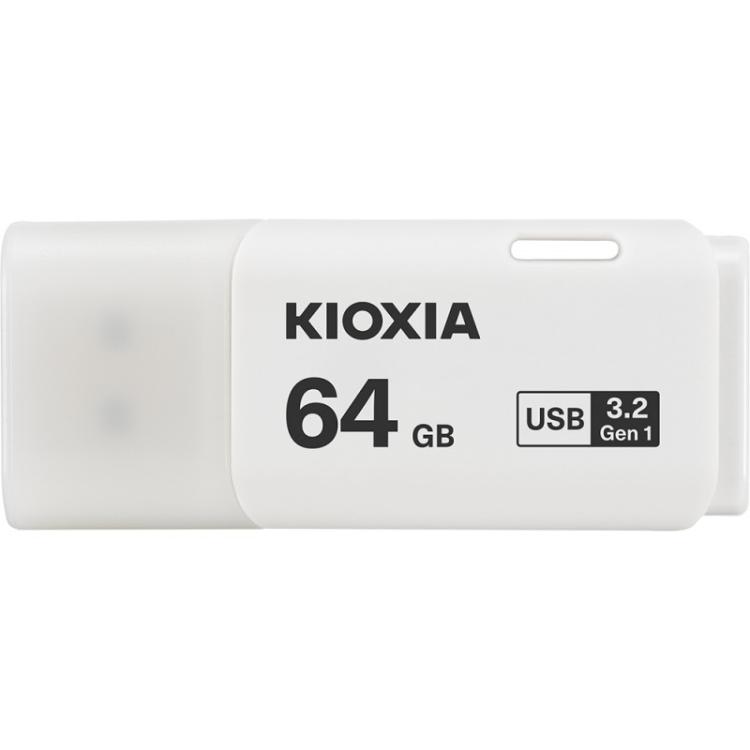 Kioxia - TransMemory U301 unidad flash USB 64 GB USB tipo A 3.2 Gen 1 (3.1 Gen 1) Blanco