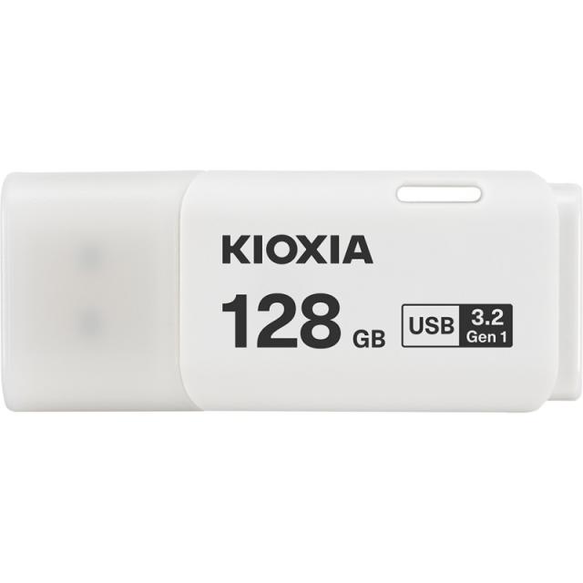 Kioxia - TransMemory U301 unidad flash USB 128 GB USB tipo A 3.2 Gen 1 (3.1 Gen 1) Blanco