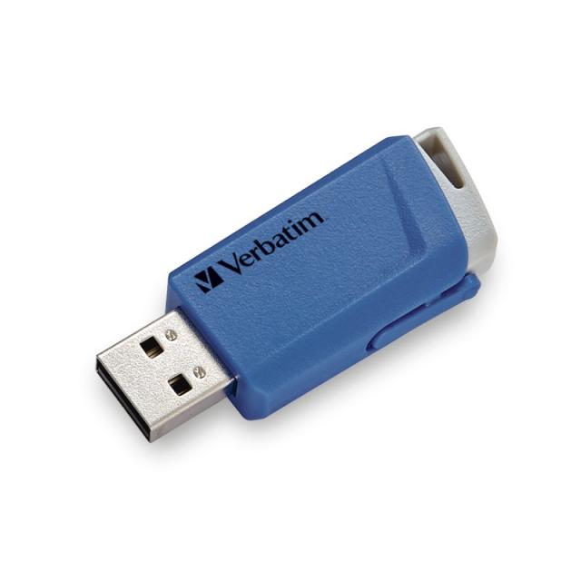 Verbatim - Store ''n'' Click - Unidad USB 3.2 GEN1 - 2x32 GB, Rojo/Azul