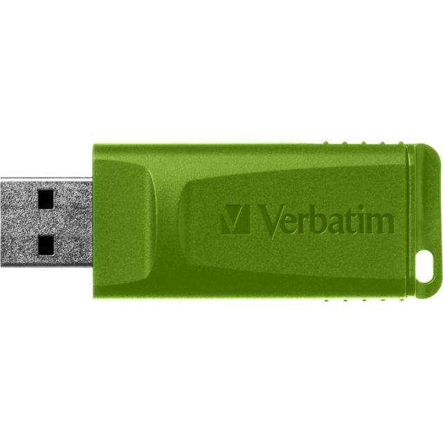 Verbatim - Slider - Unidad USB - 3x16 GB, Azul/Rojo/Verde