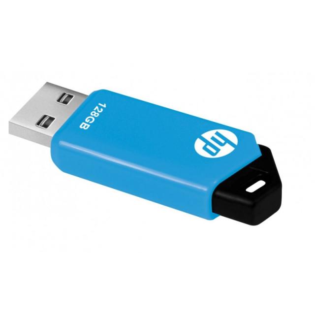 HP - v150w unidad flash USB 128 GB USB tipo A 2.0 Negro, Azul