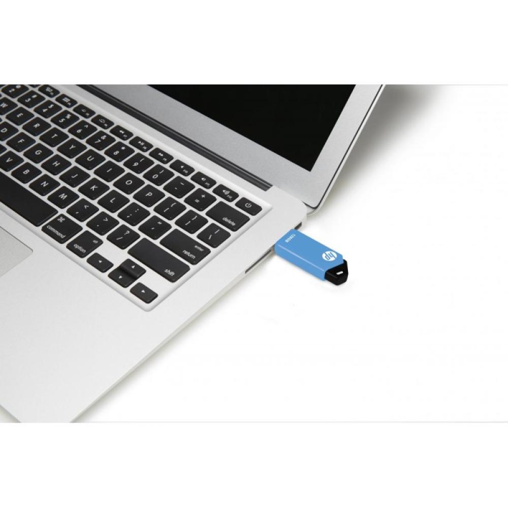 HP - v150w unidad flash USB 128 GB USB tipo A 2.0 Negro, Azul