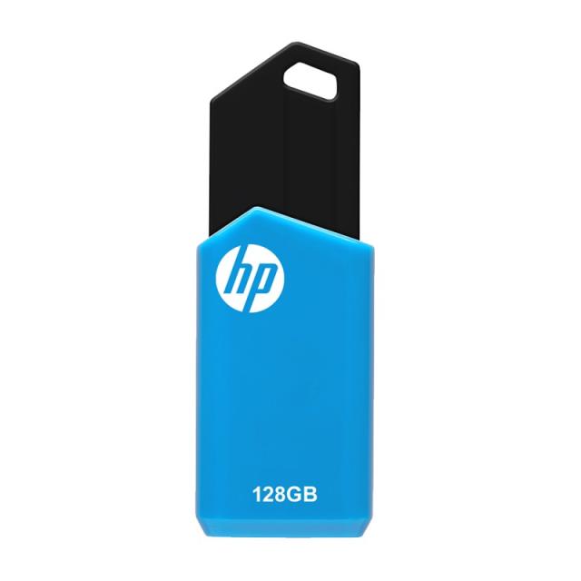 HP - v150w unidad flash USB 128 GB USB tipo A 2.0 Negro, Azul