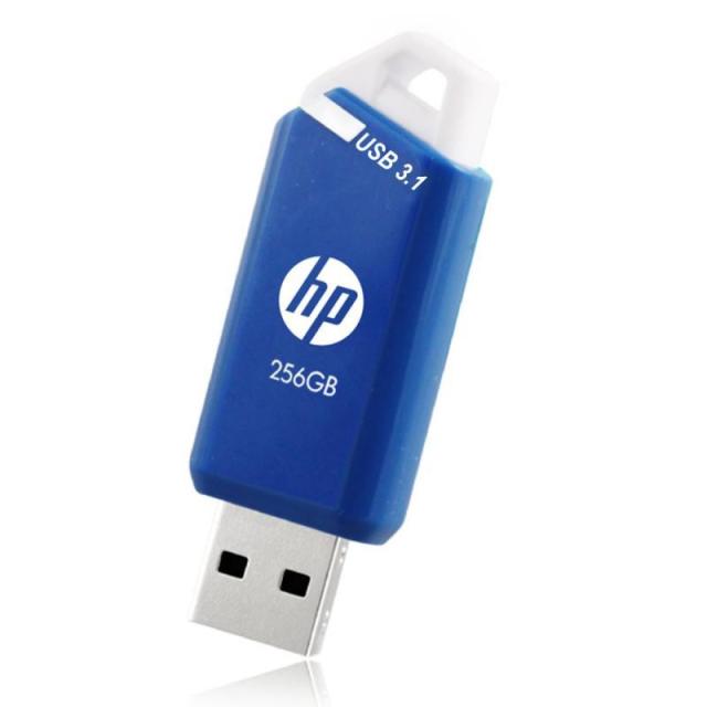 HP - x755w unidad flash USB 256 GB USB tipo A 3.2 Gen 1 (3.1 Gen 1) Azul, Blanco