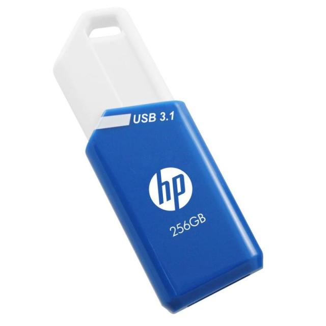 HP - x755w unidad flash USB 256 GB USB tipo A 3.2 Gen 1 (3.1 Gen 1) Azul, Blanco