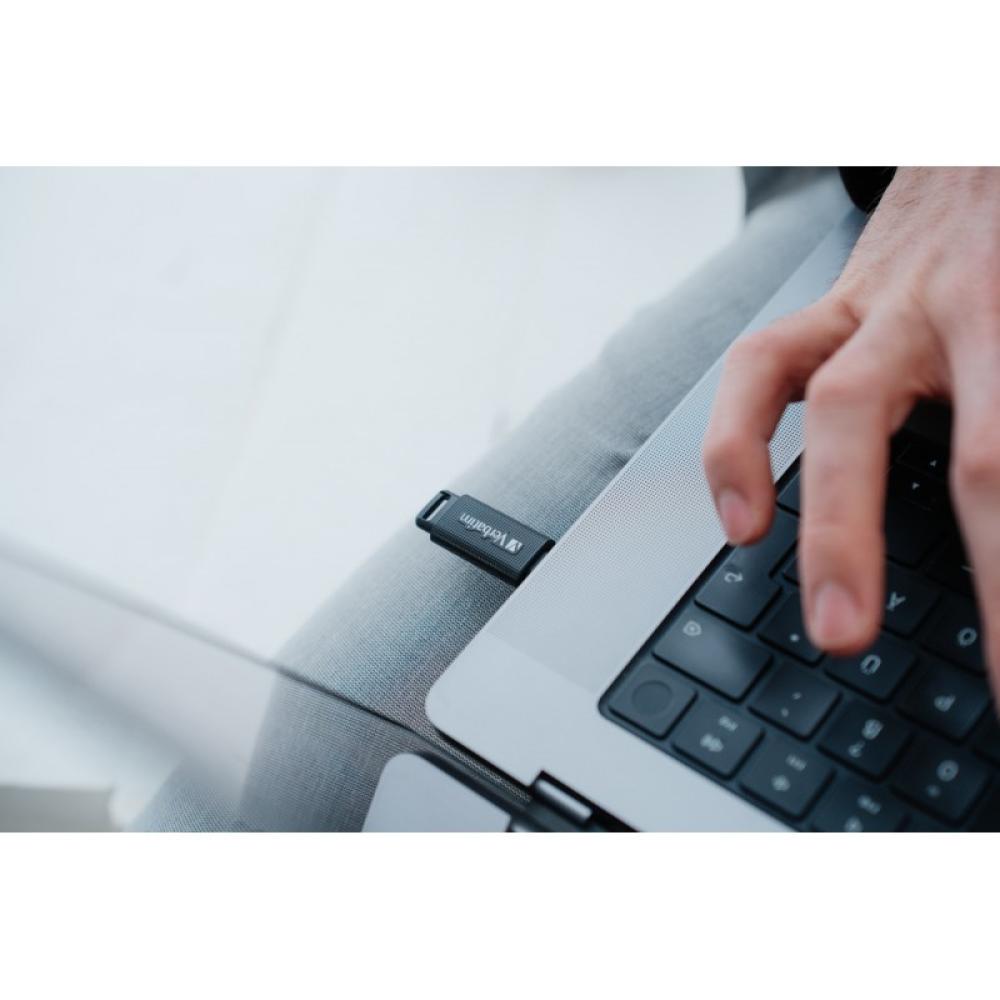 Verbatim - Store ''n'' Go unidad flash USB 64 GB USB Tipo C 3.2 Gen 1 (3.1 Gen 1) Negro