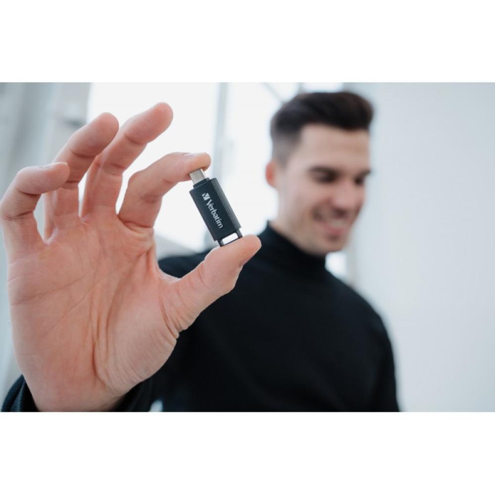 Verbatim - Store ''n'' Go unidad flash USB 64 GB USB Tipo C 3.2 Gen 1 (3.1 Gen 1) Negro