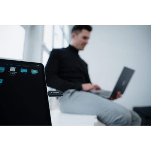 Verbatim - Store ''n'' Go unidad flash USB 64 GB USB Tipo C 3.2 Gen 1 (3.1 Gen 1) Negro