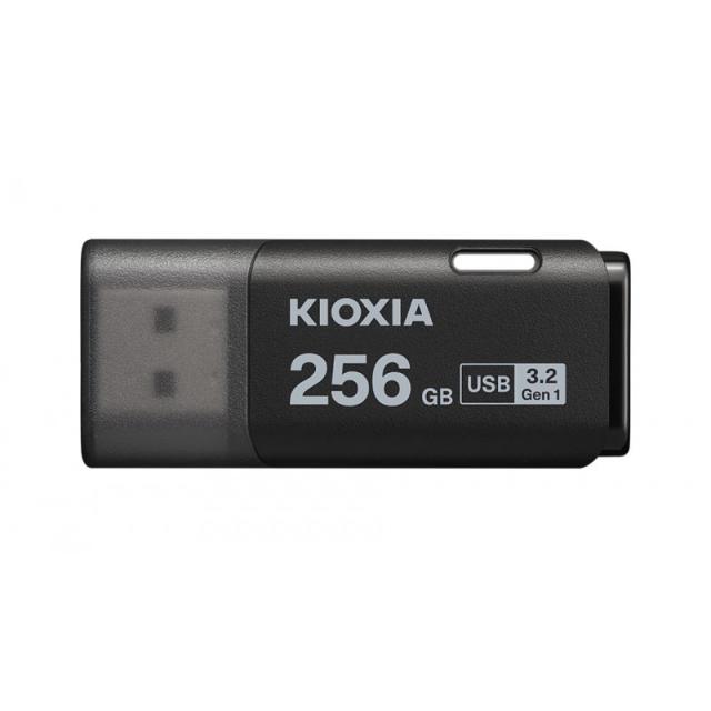 Kioxia - TransMemory U301 unidad flash USB 256 GB USB tipo A 3.2 Gen 1 (3.1 Gen 1) Negro