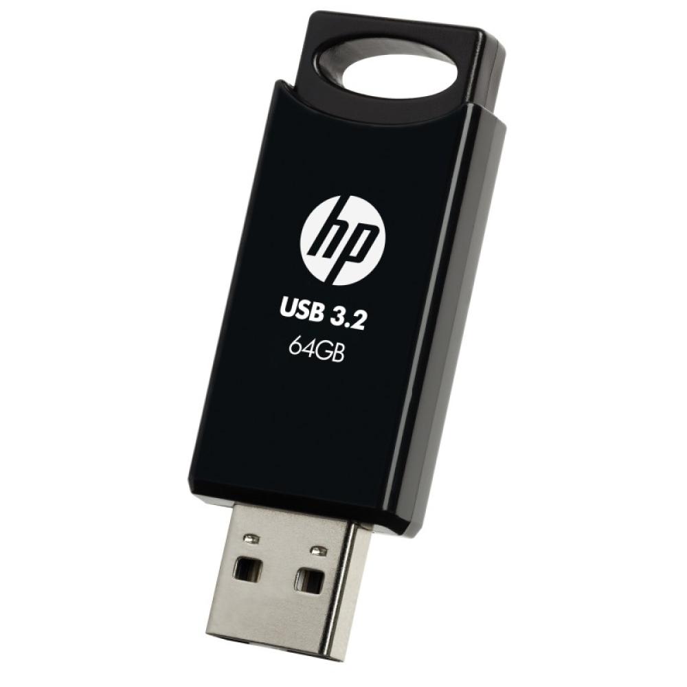 HP - 712w unidad flash USB 64 GB USB tipo A 3.2 Gen 1 (3.1 Gen 1) Negro