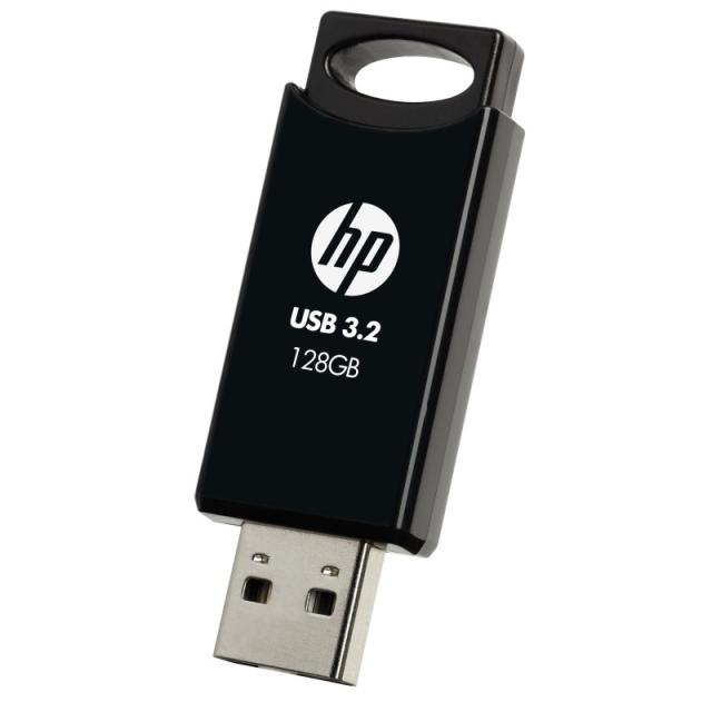 HP - 712w unidad flash USB 128 GB USB tipo A 3.2 Gen 1 (3.1 Gen 1) Negro