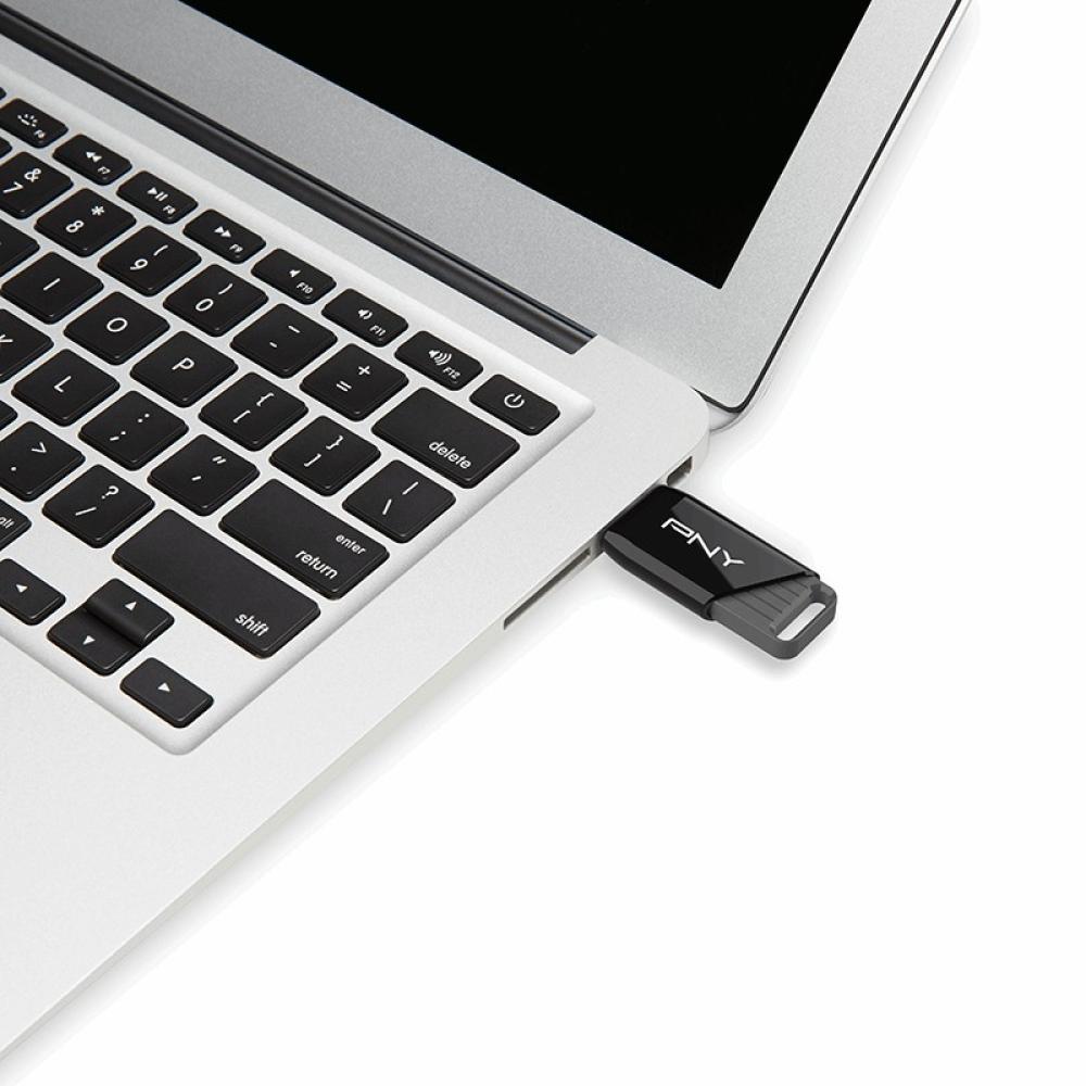 PNY - Attaché X unidad flash USB 64 GB USB tipo A 3.2 Gen 1 (3.1 Gen 1) Negro