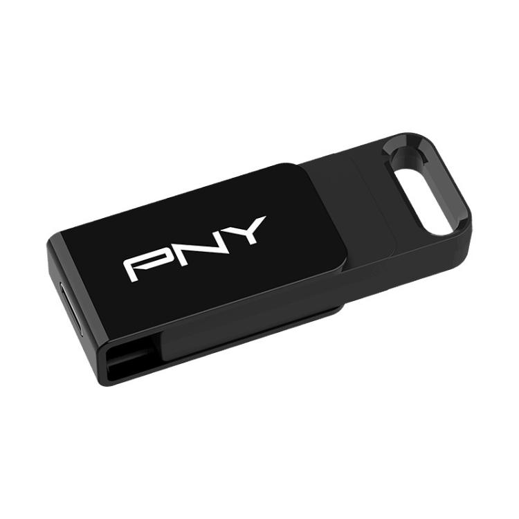 PNY - Elite unidad flash USB 64 GB USB Tipo C 3.2 Gen 1 (3.1 Gen 1) Negro