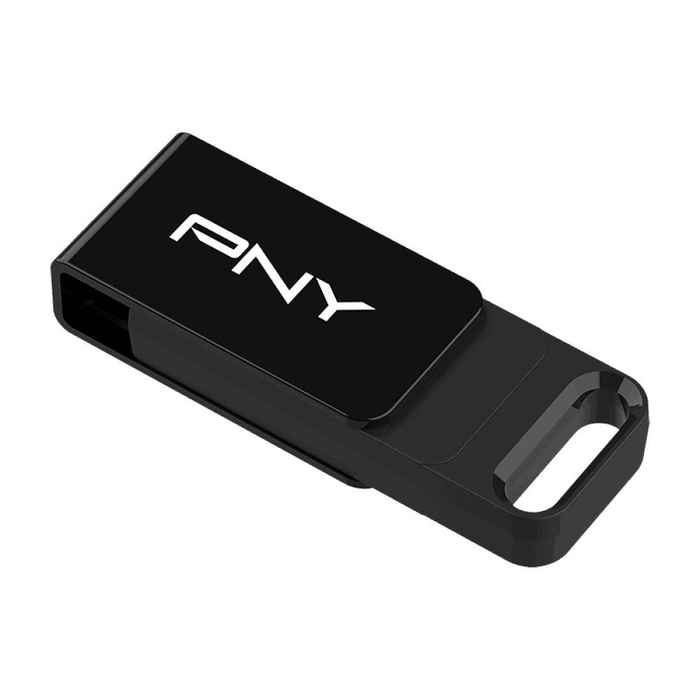 PNY - Elite unidad flash USB 64 GB USB Tipo C 3.2 Gen 1 (3.1 Gen 1) Negro