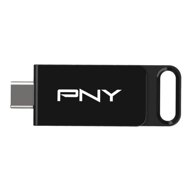 PNY - Elite unidad flash USB 64 GB USB Tipo C 3.2 Gen 1 (3.1 Gen 1) Negro