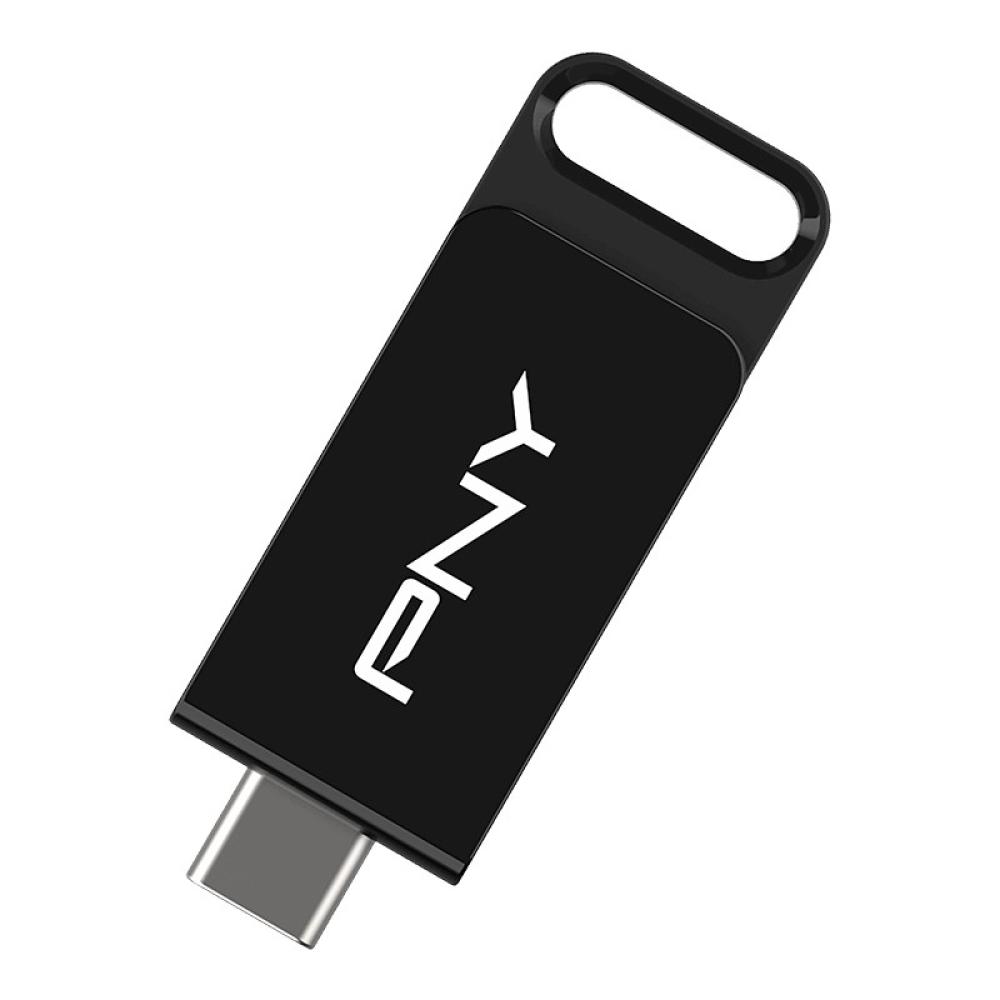PNY - Elite unidad flash USB 64 GB USB Tipo C 3.2 Gen 1 (3.1 Gen 1) Negro