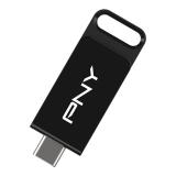 PNY - Elite unidad flash USB 64 GB USB Tipo C 3.2 Gen 1 (3.1 Gen 1) Negro