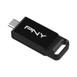 PNY - Elite unidad flash USB 64 GB USB Tipo C 3.2 Gen 1 (3.1 Gen 1) Negro