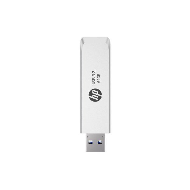HP - HPFD819W-A-64 unidad flash USB 64 GB USB tipo A 3.2 Gen 2 (3.1 Gen 2) Plata
