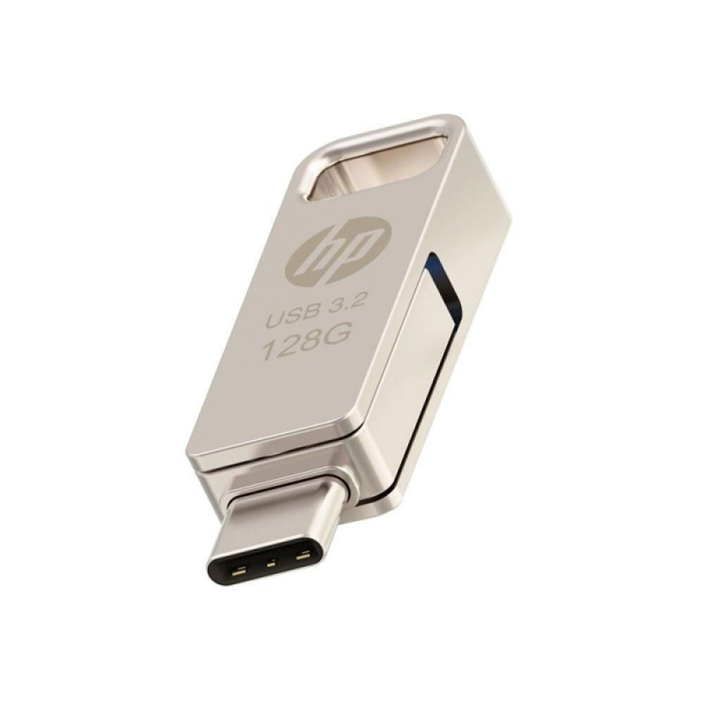 PNY - HP x206C unidad flash USB 128 GB USB Type-A / USB Type-C 3.2 Gen 1 (3.1 Gen 1) Plata