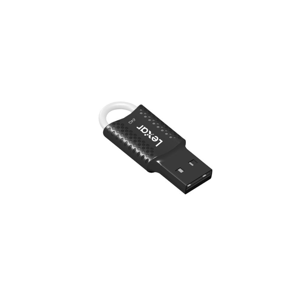 Lexar - JumpDrive V40 unidad flash USB 64 GB USB tipo A 2.0 Negro