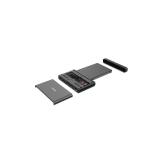 Lindy - 43359 base de conexión para disco duro USB 3.2 Gen 2 (3.1 Gen 2) Type-C Negro