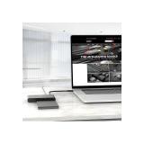 Lindy - 43359 base de conexión para disco duro USB 3.2 Gen 2 (3.1 Gen 2) Type-C Negro