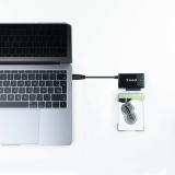 TooQ - TQHDA-01A base de conexión para disco duro USB 3.2 Gen 1 (3.1 Gen 1) Type-A Negro