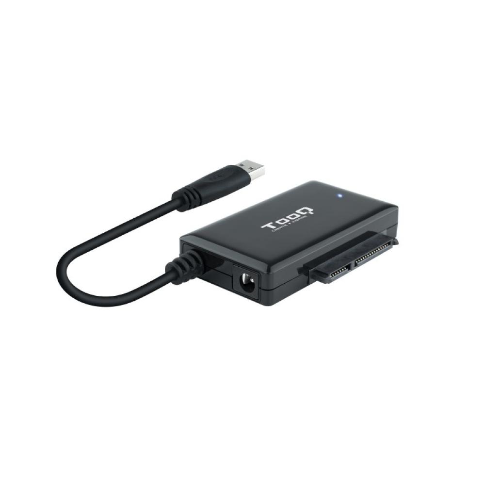 TooQ - TQHDA-01A base de conexión para disco duro USB 3.2 Gen 1 (3.1 Gen 1) Type-A Negro