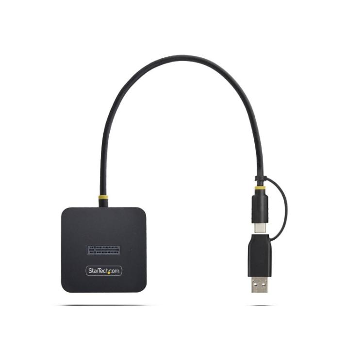 StarTech.com - Dock Adaptador USB-C/USB-A a NVMe M.2 - 10Gbps - Lector Externo para SSD NVMe M.2 - Sin Herramientas - B+M/M-Key