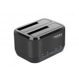 NATEC - Kangaroo Dual USB 3.2 Gen 1 (3.1 Gen 1) Type-A Negro