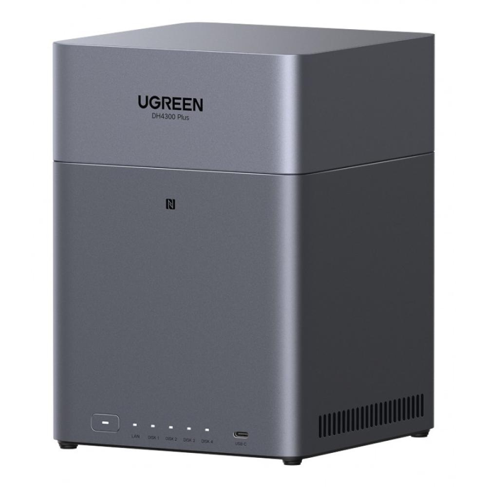 Ugreen - DH4300 Plus NAS Mini Tower 8 GB LPPDDR4X UGOS Pro Gris