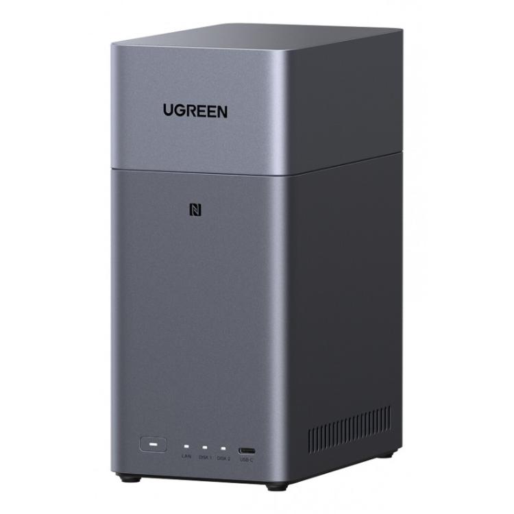 Ugreen - DH2300 NAS Mini Tower 4 GB Gris