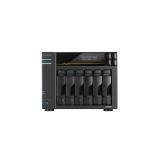 Asustor - LOCKERSTOR 6 Gen3 (AS6806T) NAS Escritorio AMD Ryzen V3C14 16 GB DDR5 ADM Negro