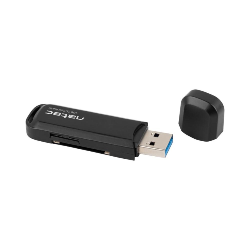 NATEC - Scarab 2 lector de tarjeta USB 3.2 Gen 1 (3.1 Gen 1) Type-A Negro