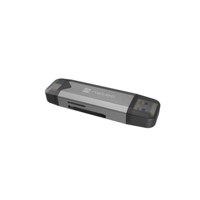 NATEC - NCZ-2262 lector de tarjeta USB 3.1 Interno Negro, Gris Oscuro